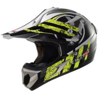 Кросовий шолом LS2 MX433 Stripe Hi-Vis White Yellow