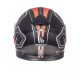 MT Helmets Thunder 3 Trace Matt Black Fluor Orange