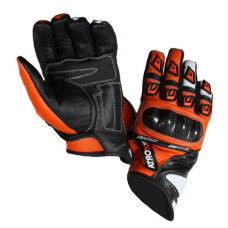 Мотоперчатки шкіряні Atrox SHARK ORANGE