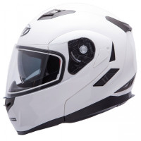 MT Helmets Flux Solid white