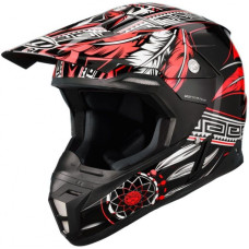 MT Helmets Synchrony Native black / red