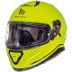 MT Helmets Thunder 3 Solid hi-viz yellow