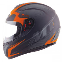 MT Helmets Thunder Squad matt orange / fluo