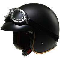 Відкритий шолом LS2 OF583 Bobber Black Matt Відкритий шолом LS2 OF583 Bobber Black Matt