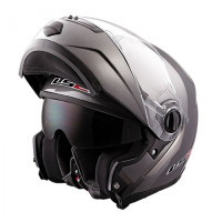 Шолом модуляр LS2 FF386 Ride Solid Titanium Matt