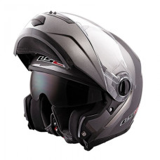 Шолом модуляр LS2 FF386 Ride Solid Titanium Matt