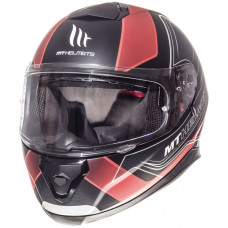 MT Helmets Thunder 3 Trace Matt Black Red