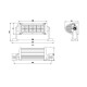Фара, прожектор для квадроцикла ExtremeLED E002 36W 273мм дальнє світло