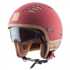 MT Helmets Cosmo Solid rubber red
