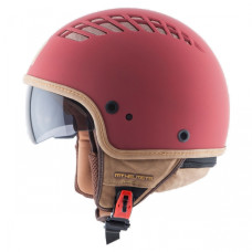MT Helmets Cosmo Solid rubber red
