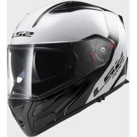 Шолом модуляр LS2 FF324 METRO RAPID WHITE-BLACK