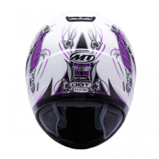 MT Helmets Thunder Butterfly pearl white
