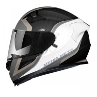 MT Helmets KRE SV MOMENTUM gloss black / white / gold
