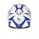 MT Helmets Thunder 3 Effect gloss pearl white / deep blue