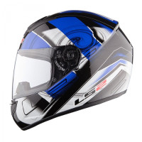Шолом LS2 FF351 Action Black-Blue Шолом LS2 FF351 Action Black-Blue