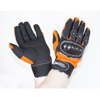 Мотоперчатки текстильні Atrox STUNT ORANGE Мотоперчатки текстильні Atrox STUNT ORANGE