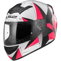 Шолом LS2 FF352 ROOKIE BRILLIANT MATT WHITE-PINK