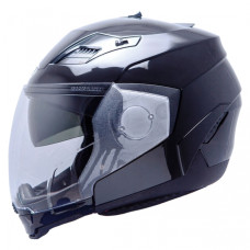 MT Helmets Convert Solid black