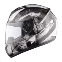Шолом LS2 FF351 Action White-Silver Шолом LS2 FF351 Action White-Silver