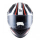 MT Helmets MUGELLO Jerome gloss white / anthracite / red