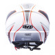 MT Helmets City Eleven Dynamic white / red