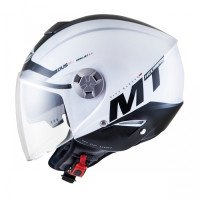 MT Helmets City Eleven Smart gloss pearl white / black MT Helmets City Eleven Smart gloss pearl white / black
