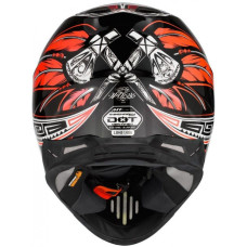 MT Helmets Synchrony Native black / orange