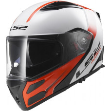 Шолом модуляр LS2 FF324 METRO RAPID WHITE RED