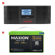 Комплект резервного живлення XL1200 (1.2kW, 12V + 1.2kW LiFePO4)