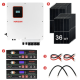 Комплект резервного живлення REVO-12000PV (12kW, 48V + 15kW LiFePO4 + 14.4kW сонячні панелі)