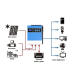 Гібридний інвертор Anern AN-SCI02-AZURE-2000 12В 1600Вт (UPS, чиста синусоїда, Wi-Fi)
